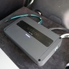 サブウーファー用にチョイスしたのがオーディソンのSR1.500.2。十分なパワーを備え小型、省電力なのも設置の理由となった。