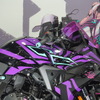 『ストリートファイター6』とコラボレーションした『GSX-8R Tuned by JURI』（大阪モーターサイクルショー2025）