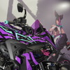 『ストリートファイター6』とコラボレーションした『GSX-8R Tuned by JURI』（大阪モーターサイクルショー2025）