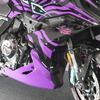 『ストリートファイター6』とコラボレーションした『GSX-8R Tuned by JURI』（大阪モーターサイクルショー2025）