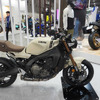 ヤマハ XSR900 ABS 2025年モデルの日本限定カラー「アイボリー」（大阪モーターサイクルショー2025）