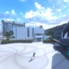 アイシンが仮想空間プラットフォーム（メタバース）を用いて安城市に建設中の新アリーナを体験できるブースを出展