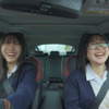 “卒業ドライブ”の様子