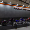 東京モーターサイクルショー2025ハーレーダビッドソンブースに展示されたCVO3機種（東京モーターサイクルショー2025）