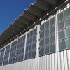 実際に安城工場敷地内施設に設置されたペロブスカイト太陽電池
