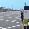 「万博Park & Ride駐車場」エリアにEV（電気自動車）充電器85台設置