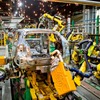 アフトワズが、ラーダブランドの新型車『イスクラ』の生産に向けて最新のロボット技術を導入