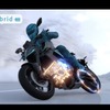 電動技術への新たな挑戦（2）として公開されたヤマハの大型バイク向けプラグインハイブリッド技術