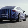 メルセデスベンツのステアバイワイヤ技術を搭載したテスト車両