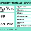 GWに駐車場混雑が予想される駅・観光地 TOP10
