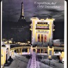 1925年7月4日の夜、パリのエッフェル塔に「シトロエン」の文字が光で投影