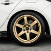 HONDA シビックタイプR × ボルクレーシング TE37 SAGA S-Plus…レイズファンミーティング2025
