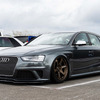 アウディ RS4 × ボルクレーシング　TE37 SAGA S-Plus…レイズファンミーティング