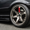 BMW M3 × ボルクレーシング TE37 SAGA SL…レイズファンミーティング