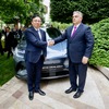 BYDの王伝福 会長とハンガリーのオルバーン・ヴィクトル首相