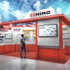 日野自動車の「2025NEW環境展」ブースイメージ