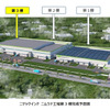 ニデックインドのニムラナ工場の第3棟完成予想図