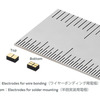 パワー半導体用NTCサーミスタ「FTIシリーズ」の上面と下面