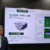 小型高出力のeアクスル。省スペースでEVの4WD化に対応（ジヤトコ／人とくるまのテクノロジー展2025 YOKOHAMA）