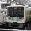 西武サステナ車両8000系が西武新宿に入線（5月24日）