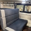 本物のデニムを使用したBuchiMobi8シートと照明