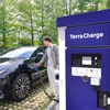 テラチャージのEV充電ステーション