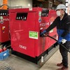発電機に軽油に代わる新しい環境配慮型燃料「RD40」使用