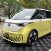 VW ID. Buzz 欧州仕様（写真は2024年、JAIAカーボンニュートラル促進イベント in 東京：行幸通り）