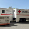 特殊医療救護車両「DISASTER RESCUE」と可搬式充電設備