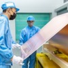 SKNXにおける銅箔製造工程の様子