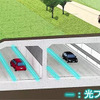 光ファイバセンサケーブルの敷設位置