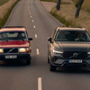 ボルボ240（左）とXC60（右）