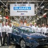 米国のスバル・オブ・インディアナ・オートモーティブ（SIA）が、600万台目となるスバル車『レガシィ』を生産
