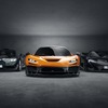 マクラーレン「1」シリーズ。左からF1、W1、P1