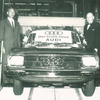 1965年8月13日に生産ラインから出荷された戦後初のアウディ