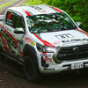 XCRスプリントカップ北海道第3戦 ARK ラリー・カムイ XC-2クラス優勝の番場彬選手/梅本まどか選手組 トヨタ『ハイラックス』