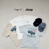 ジープと「アングリッド」がコラボ。限定プリントTシャツとロゴキャップ発売