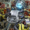 日産自動車の追浜工場
