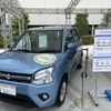 メタンガスで走行できる、スズキの『ワゴンR CGB』（参考画像）