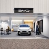 東京都立川市にオープンする「BYD AUTO 立川」の完成イメージ
