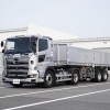 日野プロフィアにレベル4の自動運転技術を搭載した無人自動運転荷重車両