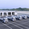 日野プロフィアにレベル4の自動運転技術を搭載した無人自動運転荷重車両