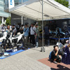 新型『DR-Z4S』『DR-Z4SM』が展示された「スズキ モーターサイクルコレクション2025」（7月19日）