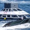 モナコエナジーボートチャレンジで新記録を樹立した電動スポーツボート「フラウシャー×ポルシェ850ファントム」