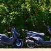 スズキの『バーグマンストリート125EX』と、ヤマハの『NMAX』