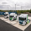 日産自動車が英国サンダーランド工場に電動トラック専用の充電ステーションを開設