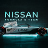 日産がフォーミュラE最終戦に新型『リーフ』世界発売記念の特別ティールブルーで参戦