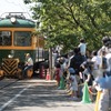 「走れ！かぼちゃ電車」の様子