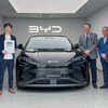 BYDが国内EV累計販売5000台目の『シーライオン7』を納車