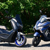 スズキの『バーグマンストリート125EX』と、ヤマハの『NMAX』